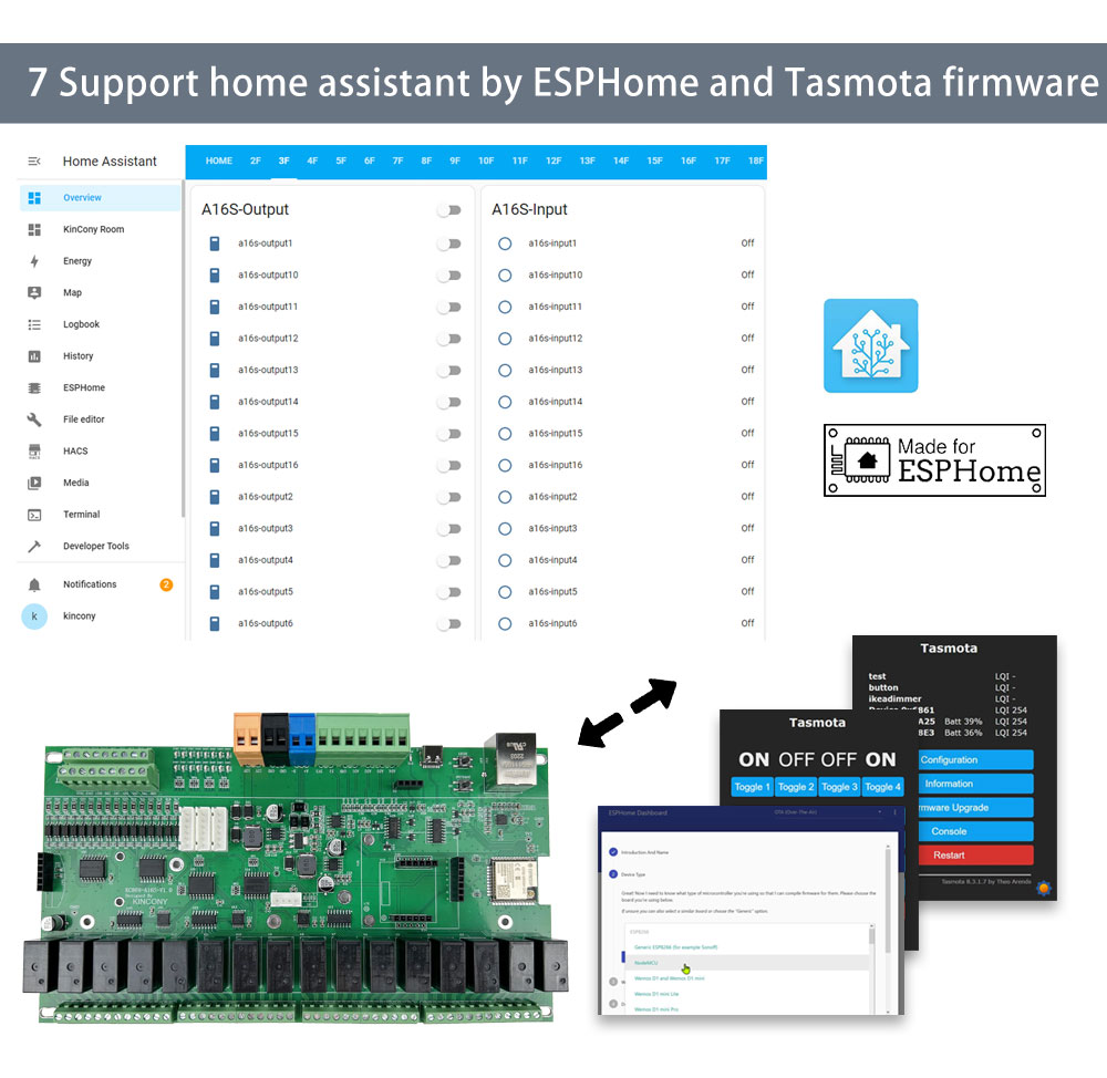 tasmota relay board