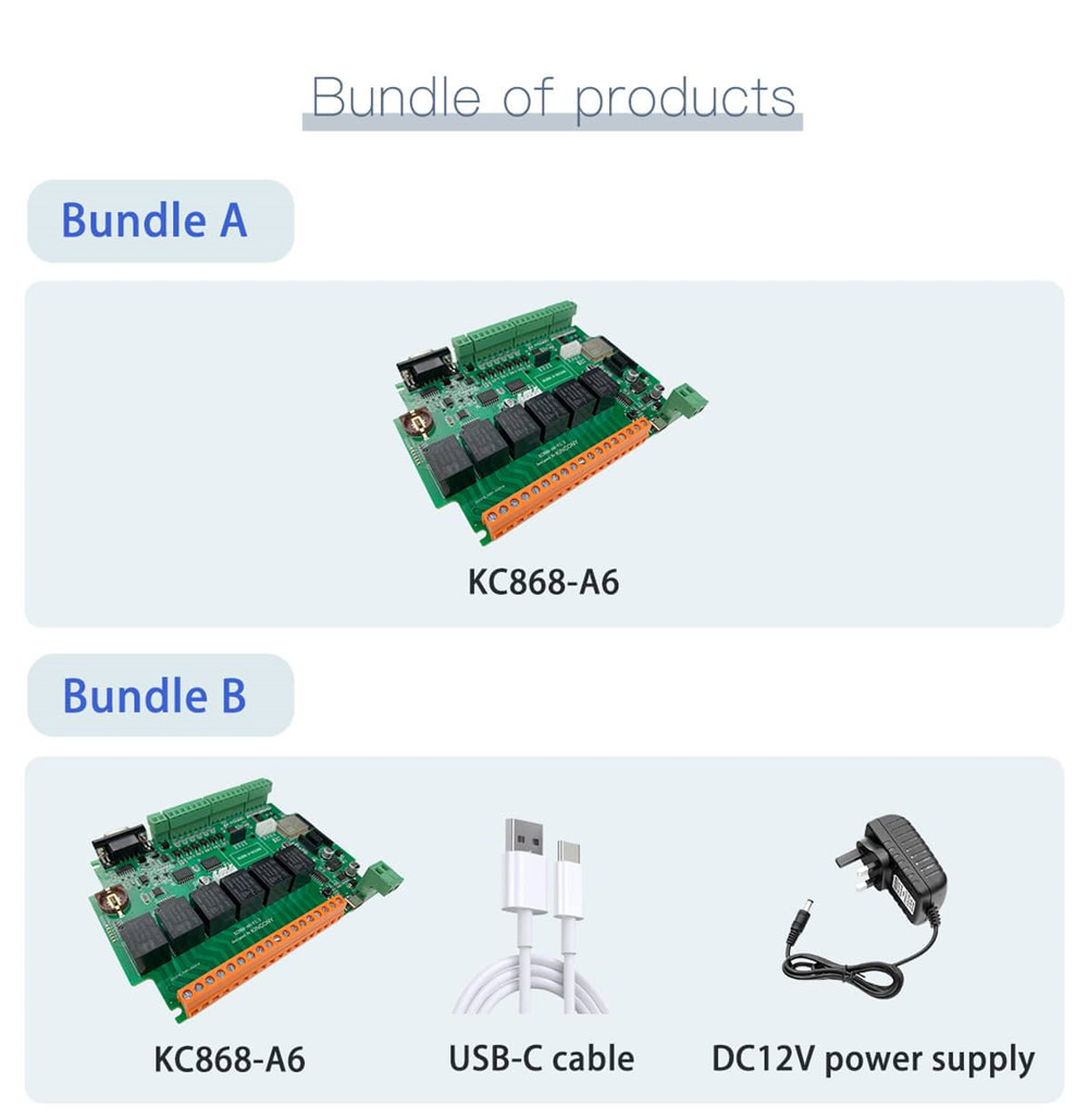 kc868-a6 esp32 relay