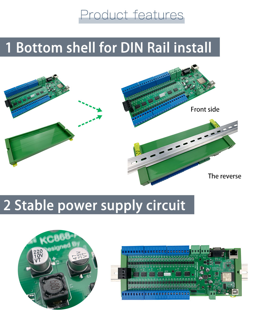 din rail input