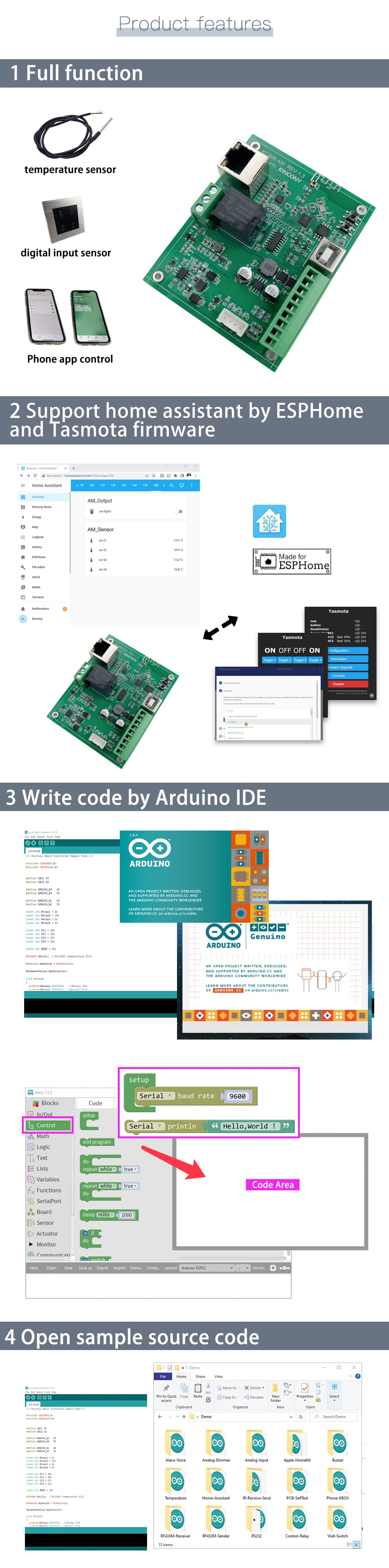 ESP2 GPIO Expansion Board