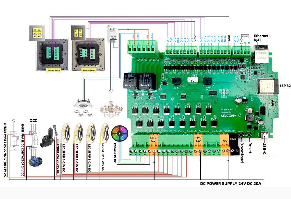 esp32 dimmer switch