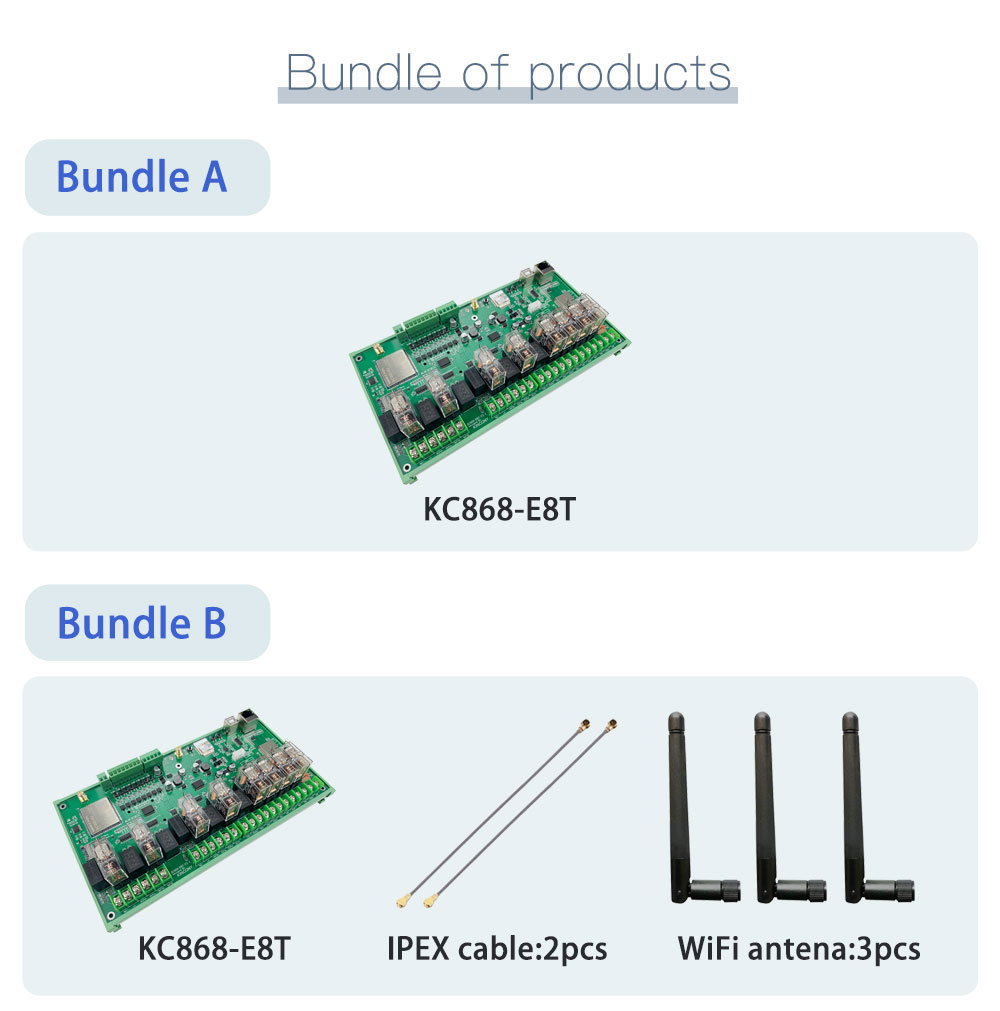 KC868-E8T energy meter