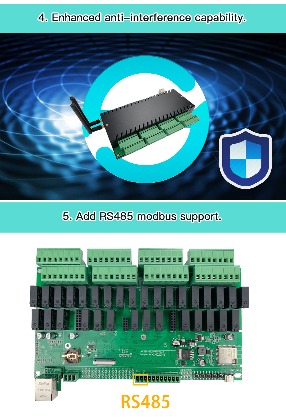 32 channel relay module