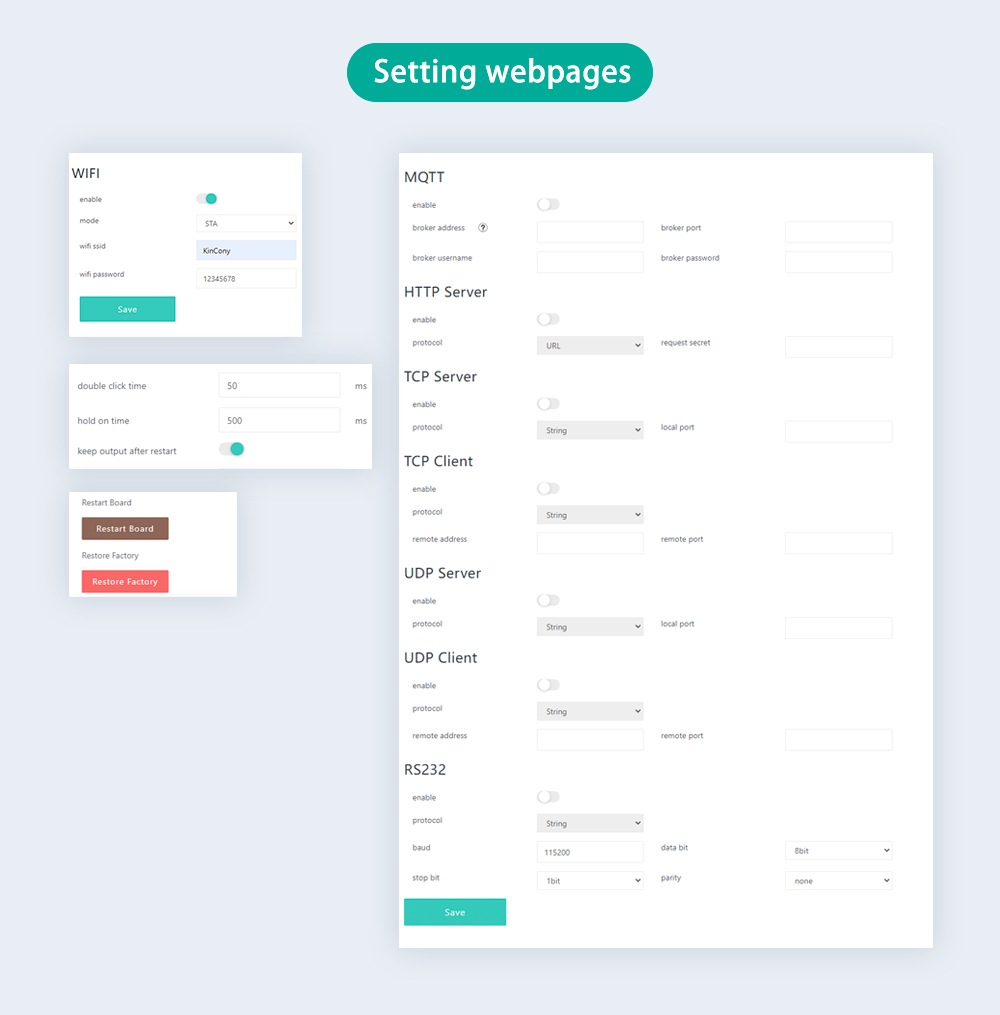 output setting