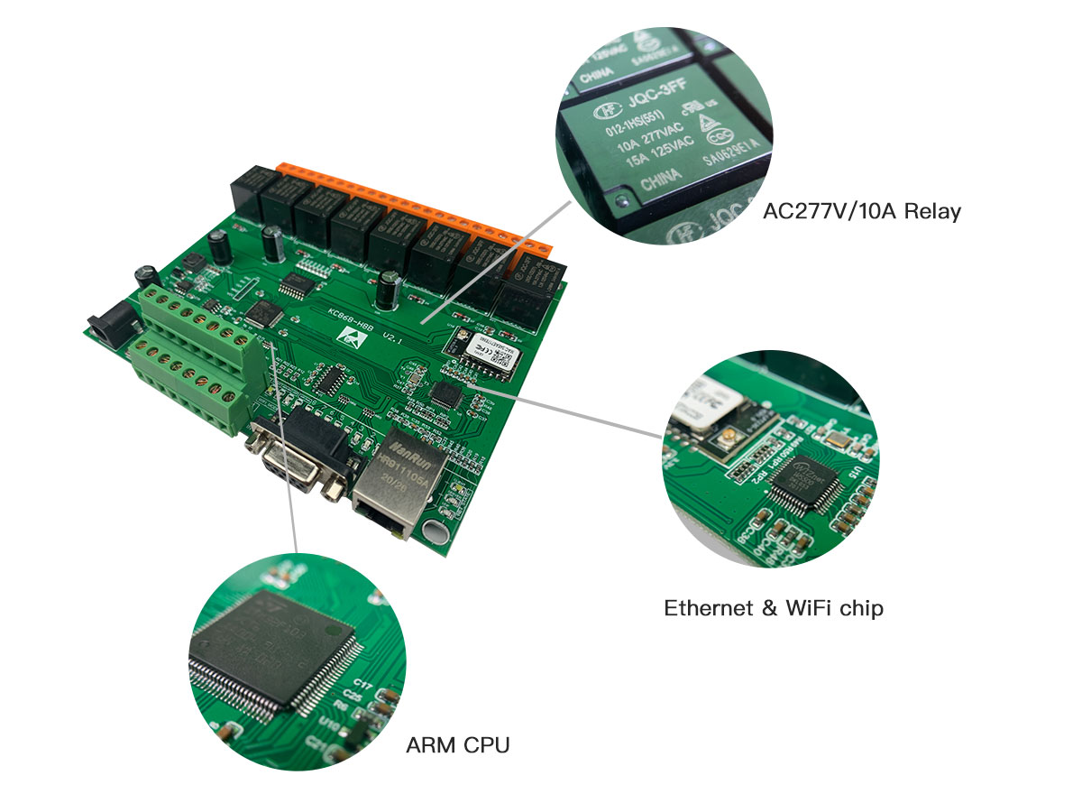 kc868-h8b ethernet wifi relay